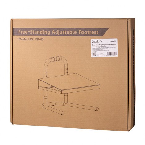 Logilink | EO0007 | Free-standing adjustable footrest - 4